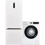 Vestel CMI 86301 Çamaşır Makinesi + NFK52112 E Buzdolabı