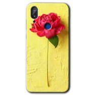 Vestel E5 Kırmızı Gül Baskılı Uyumlu Silikon Kılıf