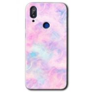 Vestel E5 Pembe Duman Baskılı Uyumlu Silikon Kılıf