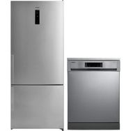 Vestel NFK60122 EX Buzdolabı + BM 4212 X Bulaşık Makinesi