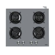 Vestel SO-6114S 4 Gözlü Gazlı Cam Yüzeyli Set Üstü Ocak Siyah