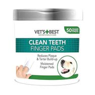 Vet's Best Parmak Pedi 50'li Paket Diş Temizleme