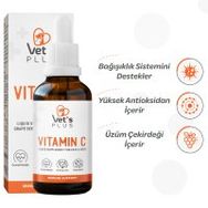 Vet's Plus 50 ml Vitamin C Kedi ve Köpekler İçin Damla
