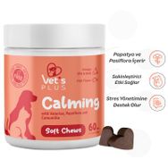Vet's Plus Calming Kedi ve Köpekler İçin Sakinleştirici 60'lı Çiğnenebilir Tablet