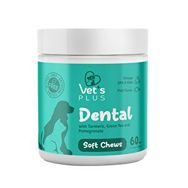 Vet's Plus Dental Kedi ve Köpekler için Diş Bakımı 60'lı Çiğnenebilir Tablet