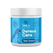 Vet's Plus Derma Care Kedi ve Köpekler için Deri ve Tüy Yapısı Desteği 60'lı Çiğnenebilir Tablet
