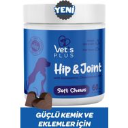 Vet's Plus Hip Joint Kedi ve Köpekler için Eklem Destekleyici 60'lı Çiğnenebilir Tablet