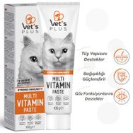 Vet's Plus Multi Vitamin Taurinli Malt 100 gr Kedi Macunu
