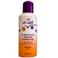 Vi-Vet 125ml Ağda Sonrası Temizleme ve Masaj Yağı Portakal