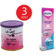 Vi-Vet 3x240 ml Pudralı Sir Ağda