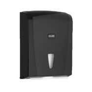 Vialli K21B 400 Kağıt Siyah Banyo Mutfak Lavabo Pratik Z Katlı Kağıt Havlu Dispenseri