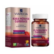 Viapecia Elderberry Kara Mürver 60 Çiğnenebili Tablet
