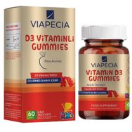 Viapecia Kids D3 Vitaminli Elma Aromalı 60 Çiğnenebilir Tablet