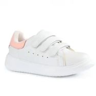 Vicco 346.F23Y.173 Mari Beyaz Pudra Kız Çocuk Sneaker Ayakkabı