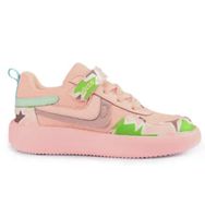 Vicco Napoli Desenli Pudra Kız Çocuk Sneaker