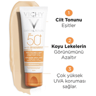 Vichy Capital Soleil SPF50 Anti Dark 50 ml Spot Yüz Kremi