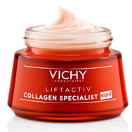 Vichy Liftactiv Collagen Specialist 50 ml Yaşlanma Karşıtı Gece Bakım Kremi