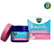 Vicks 50 gr 3 Kutu Baby Balm