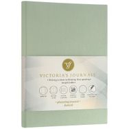 Victoria's Journals 15x21 cm Çizgili Yeşil Smyth Pastel Defter