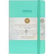 Victoria's Journals Copelle Gold 14x20 cm 57 gr 152 Yaprak 304 Sayfa Mint Yeşili Noktalı Bujo Defter