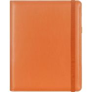 Victoria's Journals Notepad Folio 14.8x21 cm Vegan Turuncu Noktalı Deri Notluk