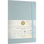 Victoria's Journals Venzi Classic 14x20 cm Pastel Mavi Noktalı Defter