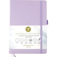 Victoria's Journals Venzi Classic 14x20 cm Pastel Mor Noktalı Defter