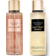 Victoria's Secret Bare Vanilla-Coconut Passion Işıltılı Vücut Spreyi İkili Set