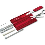 Victorinox 0.7100.T Kırmızı Swisscard Şeff Çakı Seti