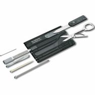 Victorinox 0.7133.T3 Şeffaf Siyah Swiss Card