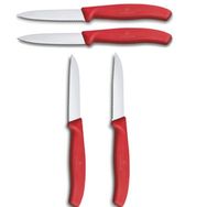 Victorinox 4 Adet Yeni Kırmızı Bıçak