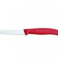 Victorinox 8 cm Sivri Ağızlı Kırmızı Soyma Bıçağı