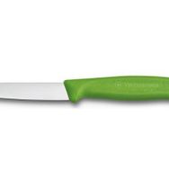 Victorinox 8 cm Sivri Ağızlı Yeşil Soyma Bıçağı