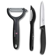 Victorinox BCKVCST01 Siyah 3'lü Soyacak Bıçak Seti