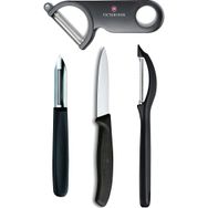 Victorinox Siyah Bıçak ve Soyucu Seti Evrekala Edition