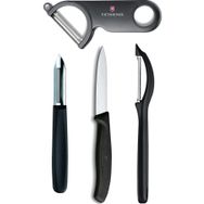 Victorinox VCT676031 Siyah Soyucu ve Bıçak Seti