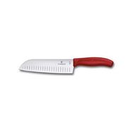 Victorinox Vt 6.8521.17b Swiss Classic Kırmızı Geniş Ağızlı Santoku Bıçağı