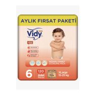 Vidy Baby Premium No:6 XLarge Bebek Bezi