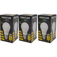 Viketled Beyaz White 9W 3'lü Set Led Ampül