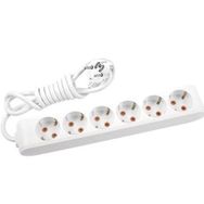 Viko 1050190113603 Multilet 6'lı 3 mt Çocuk Korumalı Topraklı Grup Priz