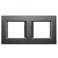 Viko 2x2 m Panasonic Thea Optima Füme Çerçeve