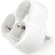 Viko 3 Gang Flush Mount Yonca Earthted Topraklı Sıva Altı 3'lü Fiş Priz