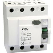 Viko 3x80 30 mA Kaçak Akım Koruma Rölesi