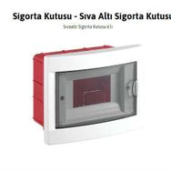Viko 6'lı Sıva Altı Klemensli Sigorta Kutusu
