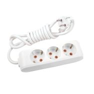Viko 90113302 Multi-Let Topraklı 3'lü Grup Priz siyah