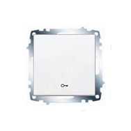 Viko 90960014 Karre Serisi Beyaz Işıklı Light Anahtarı