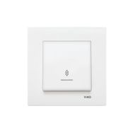 Viko 90967063 Karre Meridian Beyaz Işıklı Vavien
