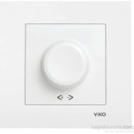 Viko 90967129 Karre Meridian Beyaz Pro RL Led 6-100 W Dimmer