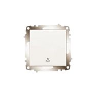 Viko 90967203 Karre Meridian Çerçevesiz Krem Light Yaylı Anahtar