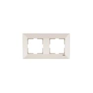 Viko 90979012 Meridian Krem 2'li Yatay Çerçeve